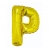 Balon foliowy złoty litera P (85 cm)
